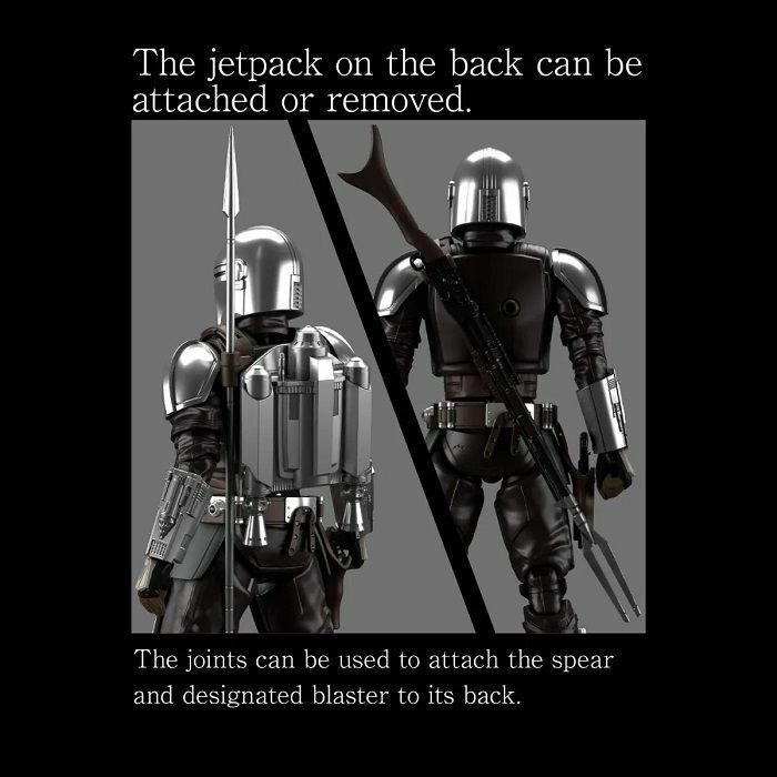 Mandalorian Beskar Armor (Silver Coating Ver.), "The